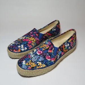 Keds Floral Platform Sneakers